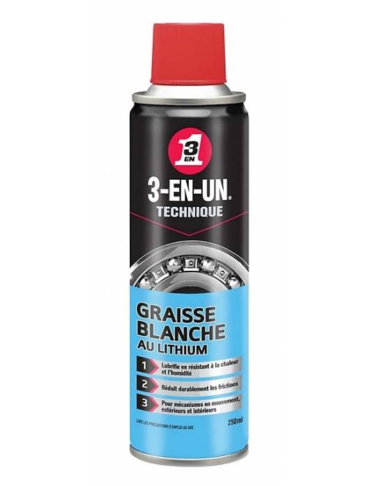 3-en-un technique graisse blanche au lithium 33083/10