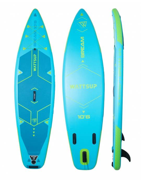 SUP Paddle gonflable 10'6" WattSUP Bream Combo PB-WBRM106K