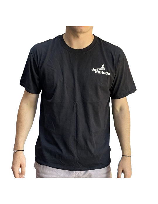 T-shirt Promo Jetattitude Noir