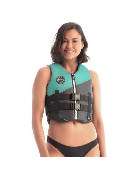 Gilet de jet-ski femme - Jobe Nylon life vest VINTAGE TEAL