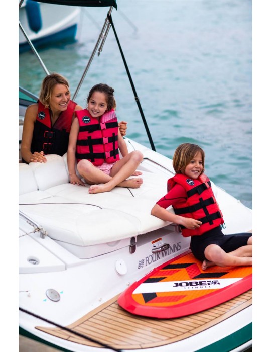 Gilet jet ski unisexe 50N Jobe 4 Buckle Red