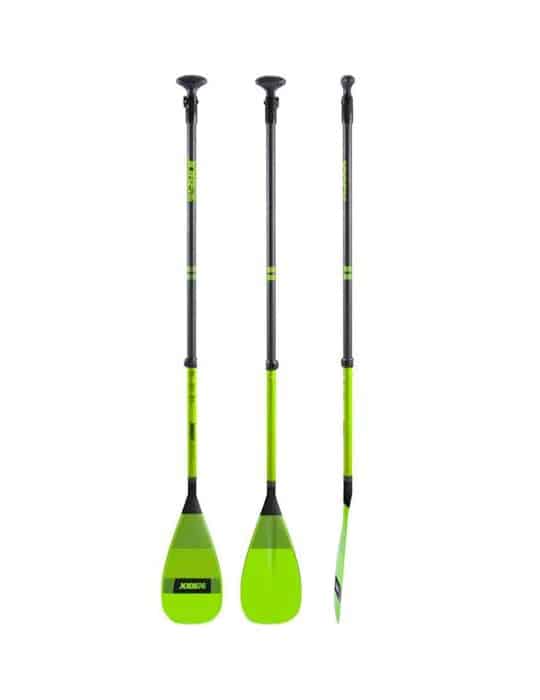 Pagaie SUP paddle Jobe Fiberglass 3 pcs vert