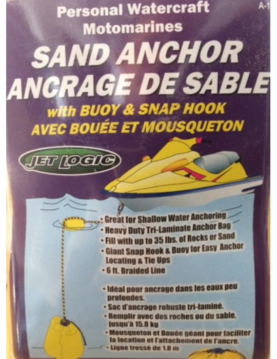 Ancre sac sable jet ski JetLogic