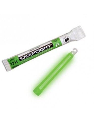 Baton lumineux 12H Vert - Cyalume Snaplight