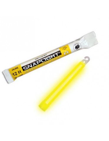 Baton lumineux Cyalume Snaplight 12H jaune