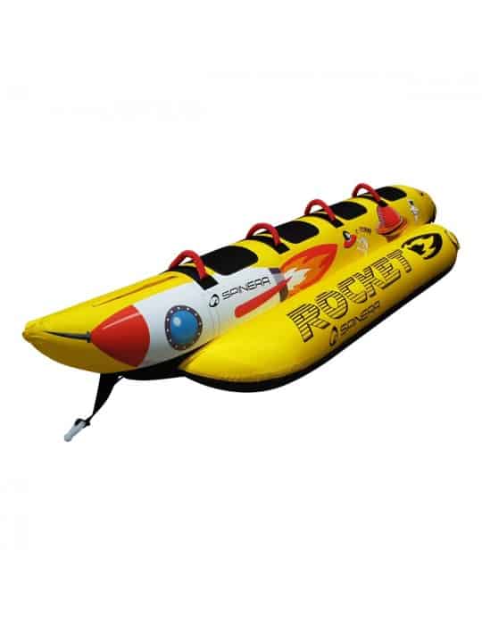 Bouée tractée banane 4 places Spinera Rocket 20141