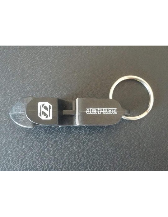 Porte-clés avec 2 porte-clés décapsuleur, clip porte-clés de