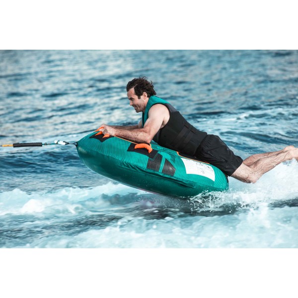 Bouée Tractée 3 Places Jobe Airstream 2022 - Vert - Pour Sports Nautiques Et Sensations Fortes