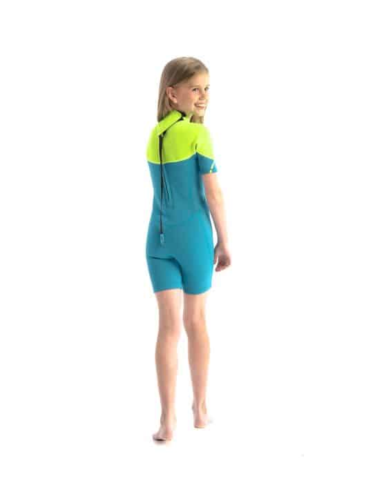 Combinaison shorty jet ski Enfant 2mm - Jobe Boston Sarcelle