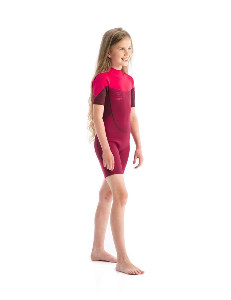 Jobe Boston Rouge Jobe Combinaison shorty jet ski Enfant 2mm 