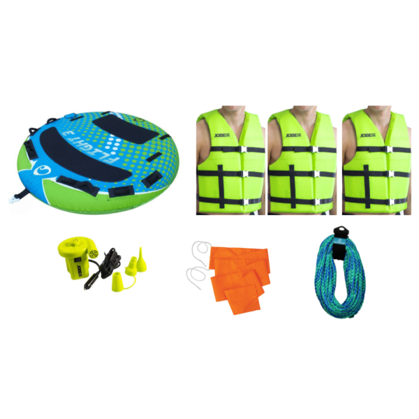 Bouée Tractée Formula MESLE - 2-4 Personnes - Gonflable Pour Bateau Et Jet Ski - PVC Robust
