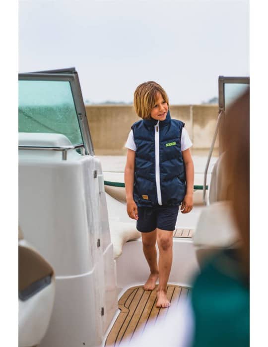 Doudoune enfant flottaison 50N Jobe Bodywarmer Midnight Blue