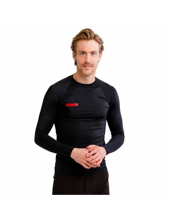 Lycra manches longues Jobe Rash Guard Longsleeve Men Black 544023001