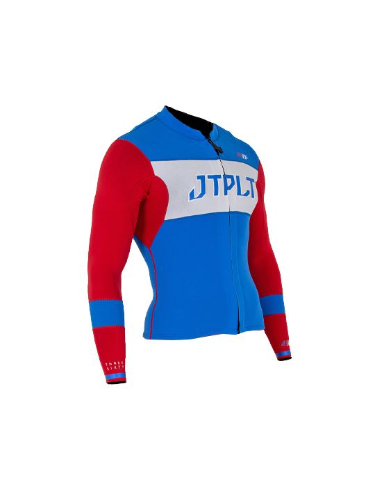 Combinaison jet ski Jetpilot Matrix Race John and Jacket bleu/blanc/rouge